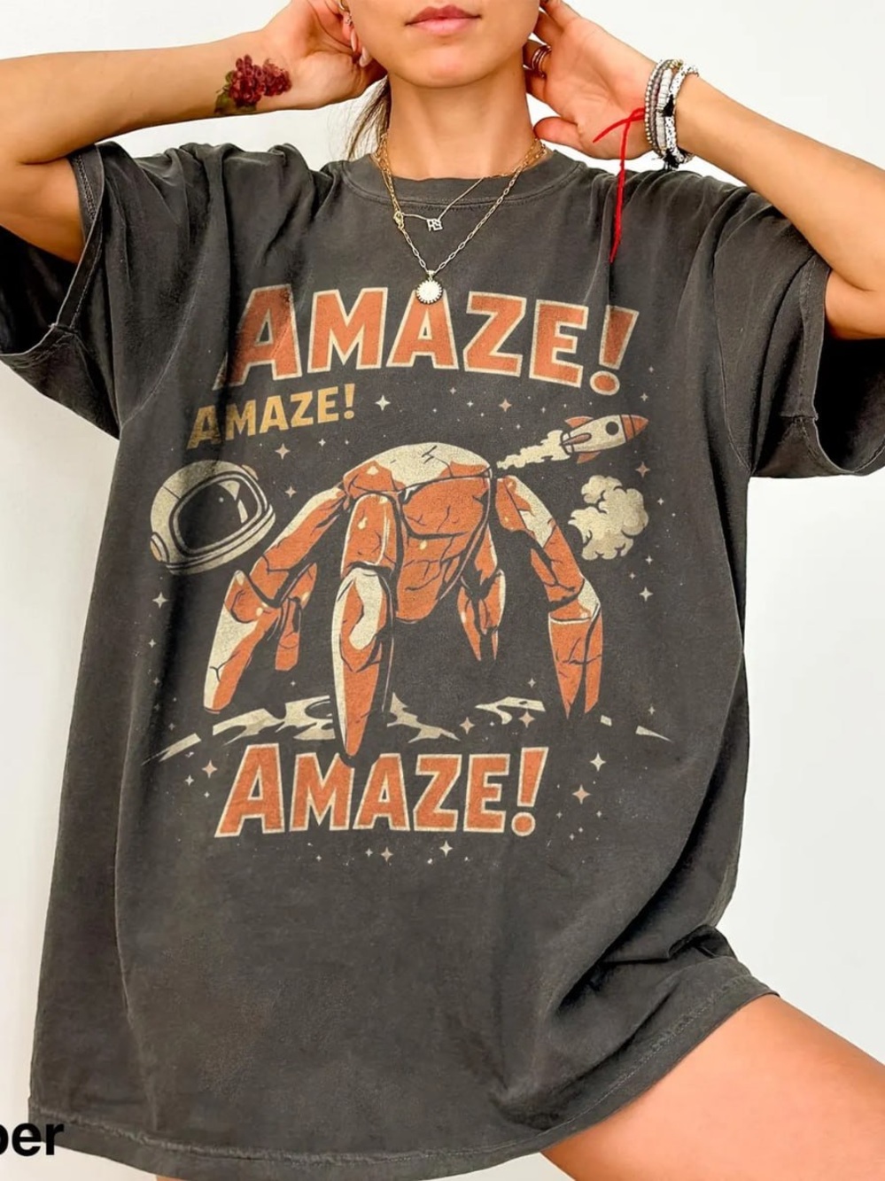 Comfort Colors Pepper Graphic 'AMAZE!' Short Sleeve Tee